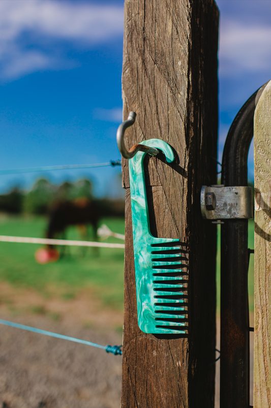 Recycled Plastic Hooked Shower Comb
