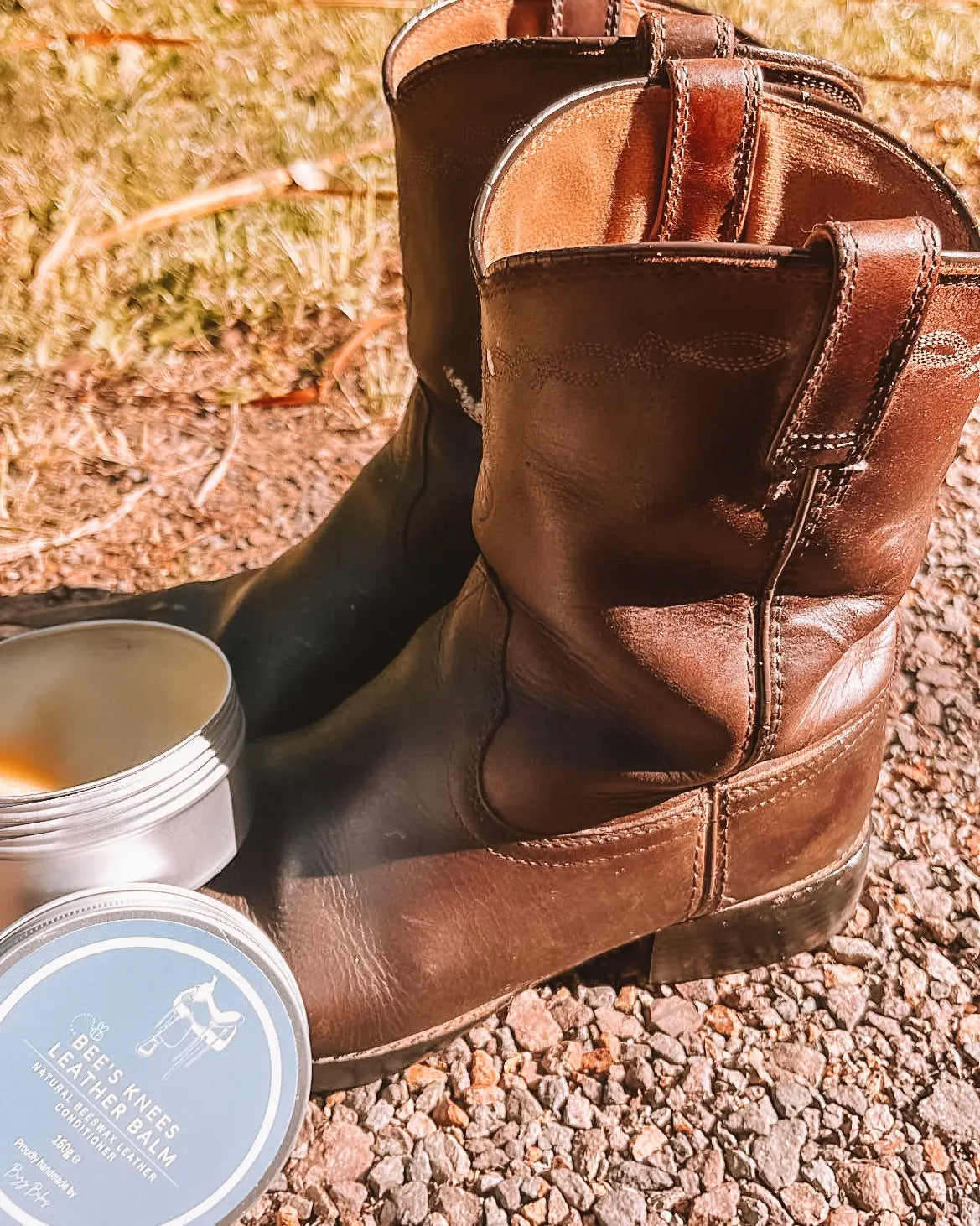 Bee's Knees Beeswax Leather Balm