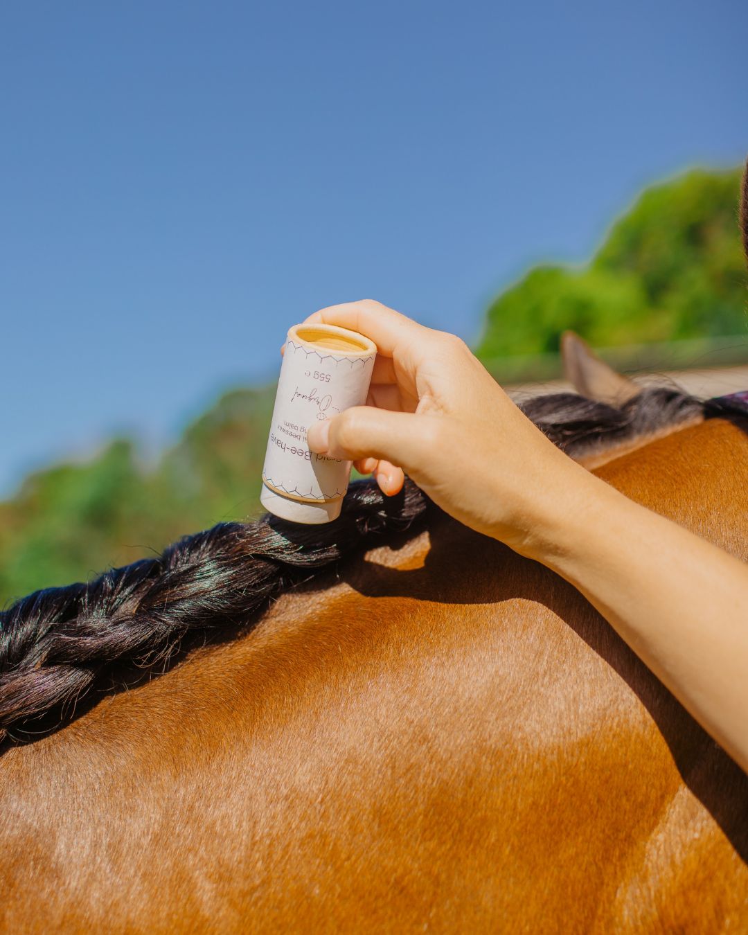 Braid Beehave Beeswax Braiding Balm