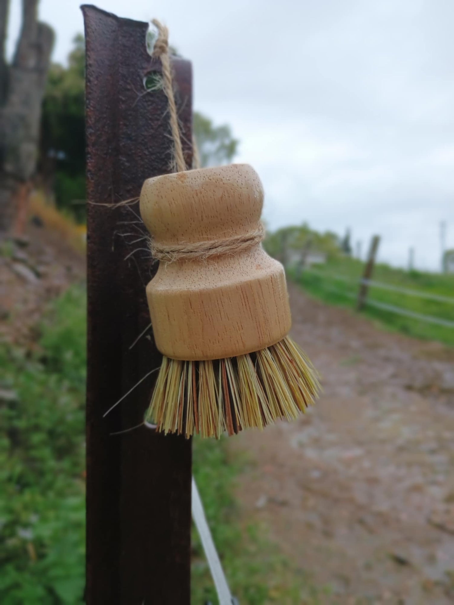 Tough Trough Scrubber on Rope